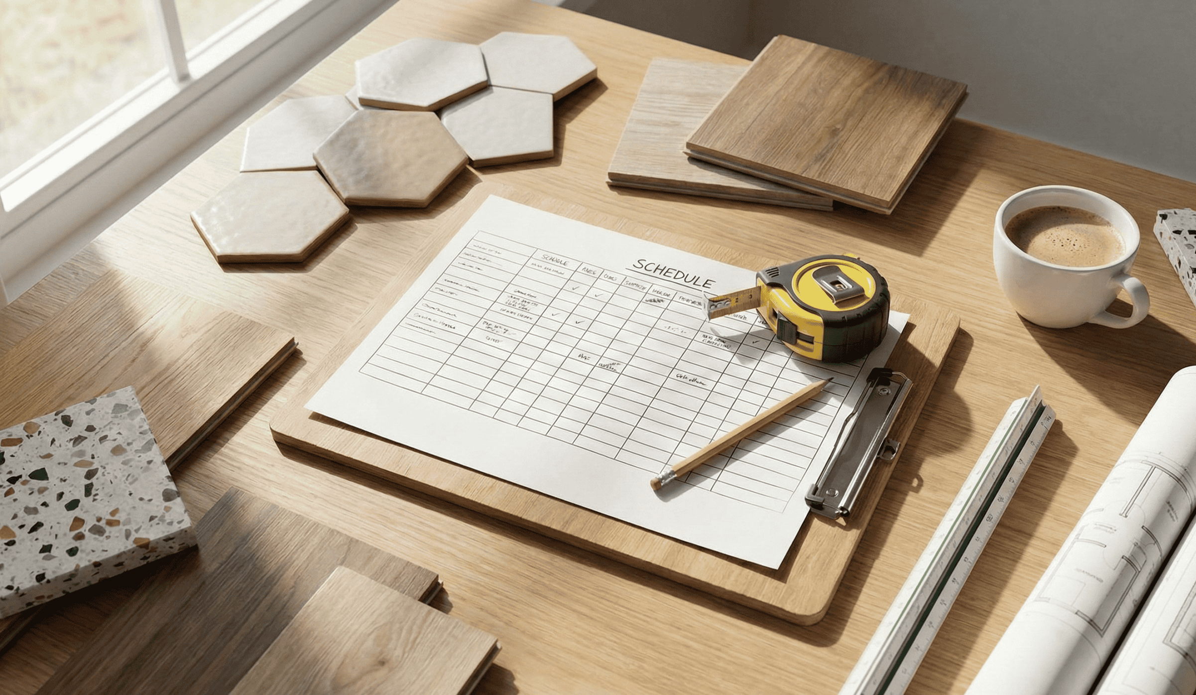 Renovatieplanning voor investeringspand: materiaalkeuzes vastleggen en werffases plannen om leegstand te beperken